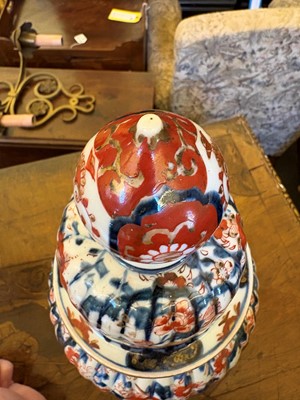 Lot 114 - A Japanese Imari ginger jar