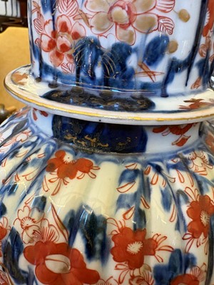 Lot 114 - A Japanese Imari ginger jar