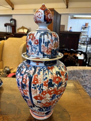 Lot 114 - A Japanese Imari ginger jar