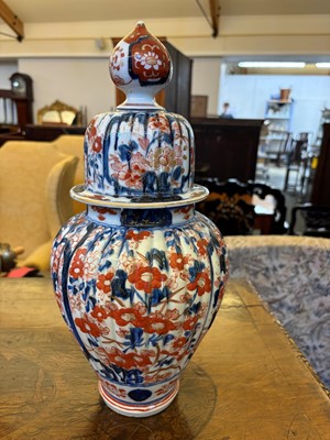 Lot 114 - A Japanese Imari ginger jar