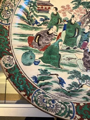 Lot 116 - A Japanese Ko-Kutani charger