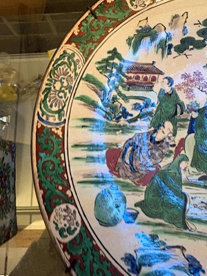 Lot 116 - A Japanese Ko-Kutani charger