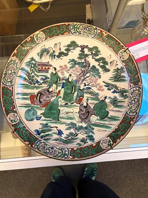 Lot 116 - A Japanese Ko-Kutani charger