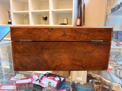 Lot 309 - A Victorian parquetry work box