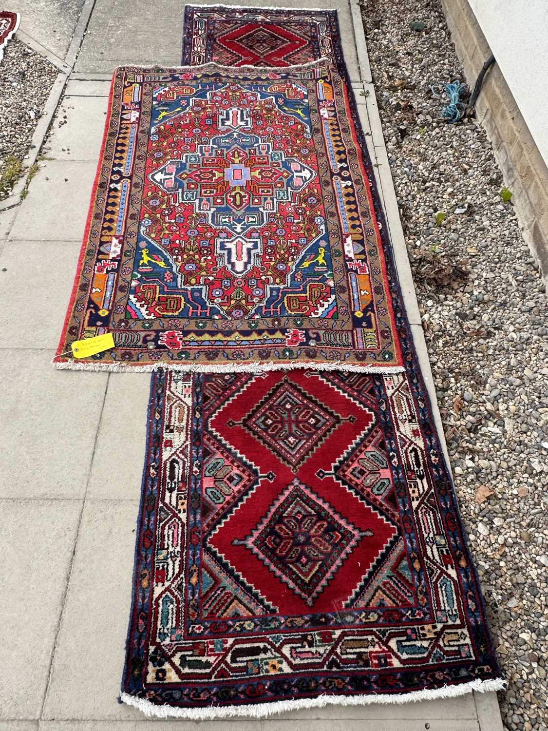 Lot 423 - A Kilim runner