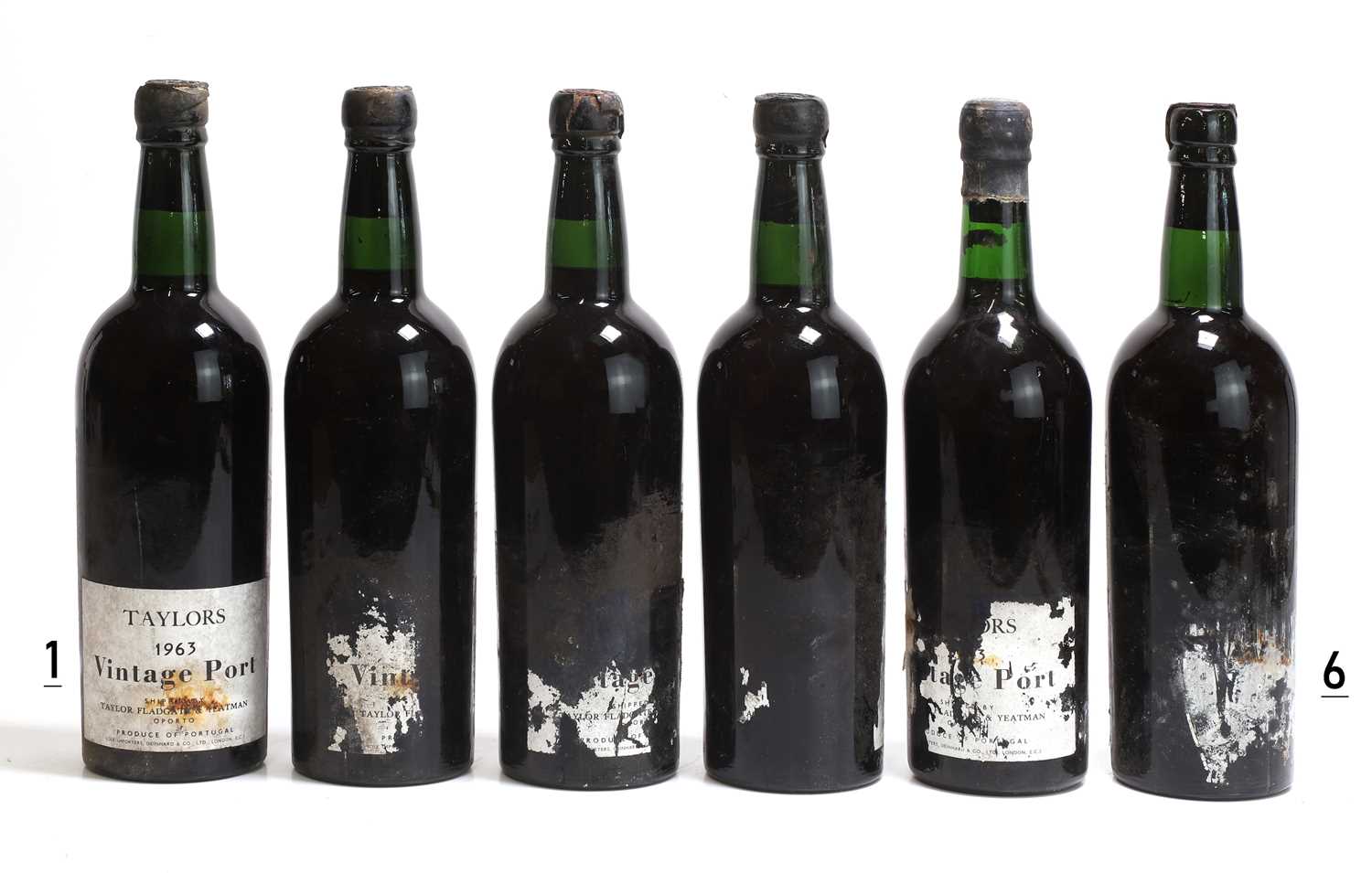 Lot 135 - Taylors, Vintage Port, 1963