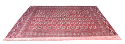 Lot 424 - A north east Persian Turkoman carpet