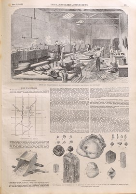 Lot 36 - The Illustrated London News: Volumes 20 & 21: Jan-June & July-Dec. 1852.
