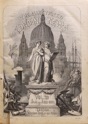 Lot 36 - The Illustrated London News: Volumes 20 & 21: Jan-June & July-Dec. 1852.