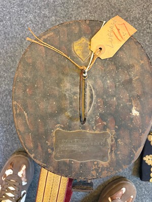 Lot 384 - A Royal Horse Artillery Captain's dress jacket and busby hat