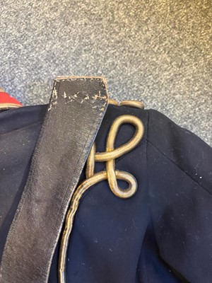 Lot 384 - A Royal Horse Artillery Captain's dress jacket and busby hat