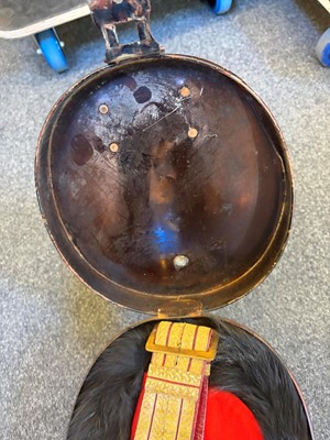 Lot 384 - A Royal Horse Artillery Captain's dress jacket and busby hat