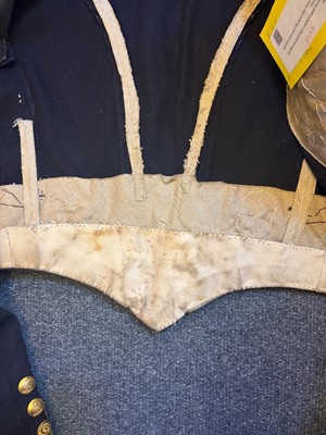 Lot 384 - A Royal Horse Artillery Captain's dress jacket and busby hat