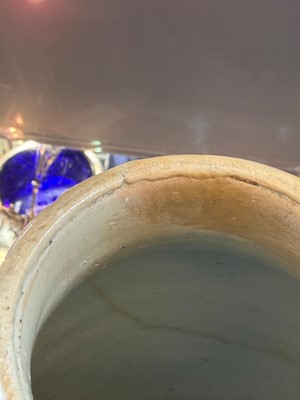 Lot 64 - A Chinese wucai jar