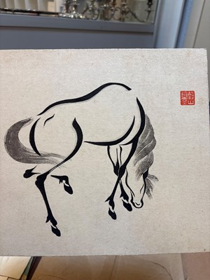 Lot 68 - A large collection of woodblock prints