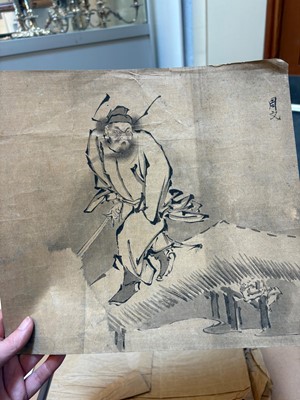 Lot 68 - A large collection of woodblock prints