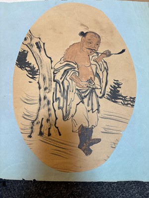 Lot 68 - A large collection of woodblock prints