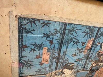 Lot 68 - A large collection of woodblock prints