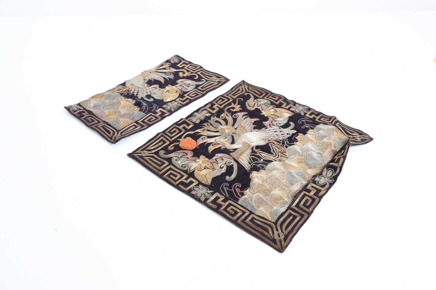 Lot 61 - A Chinese embroidered rank badge