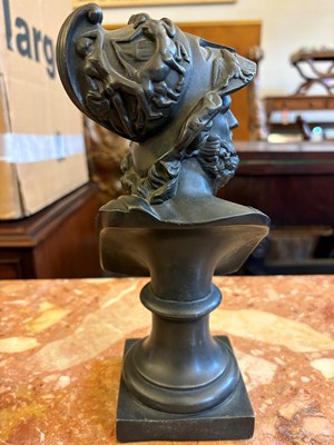 Lot 252 - A bronze bust of Ajax the Great