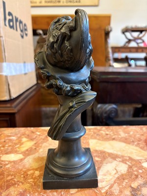 Lot 252 - A bronze bust of Ajax the Great