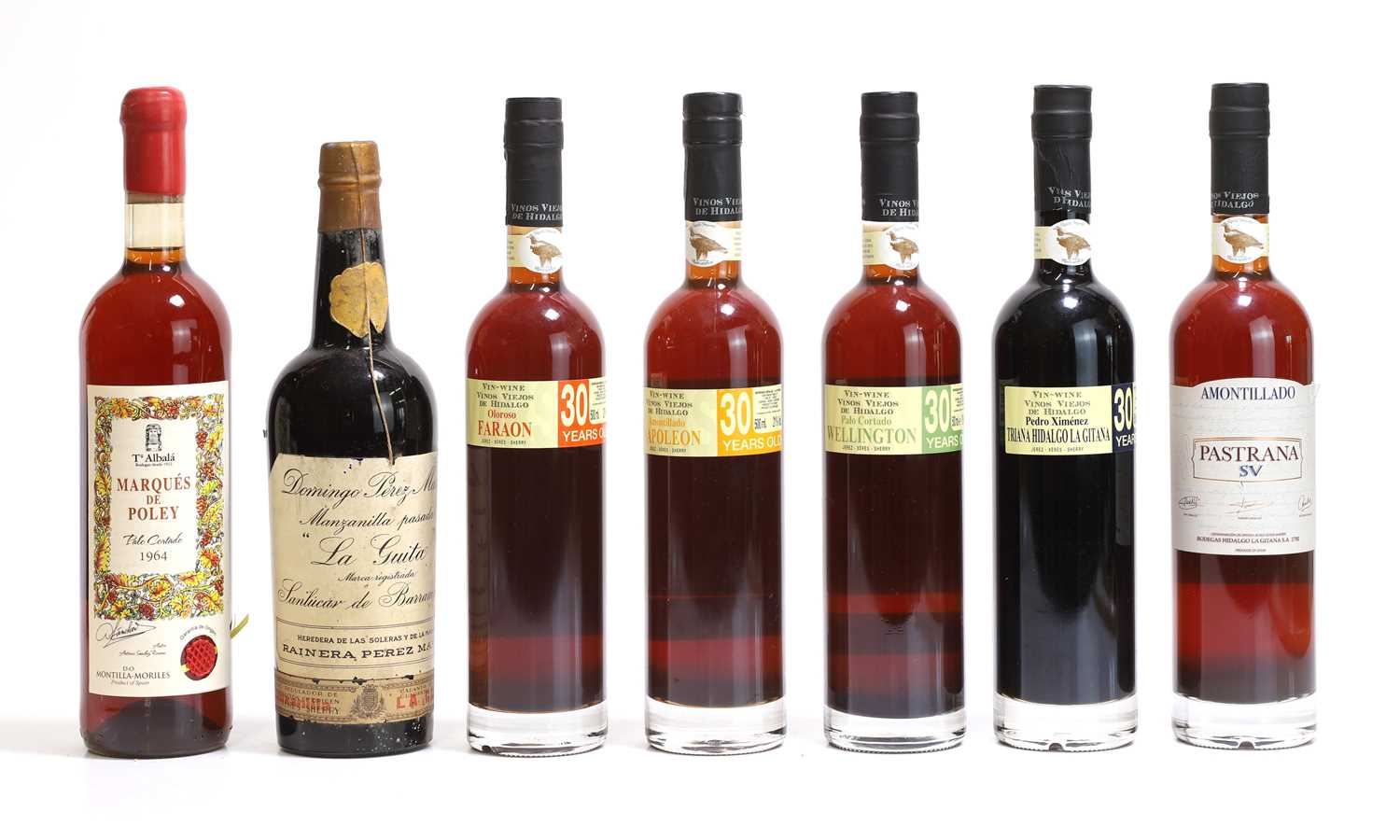 Lot 137 - A selection of sherries
