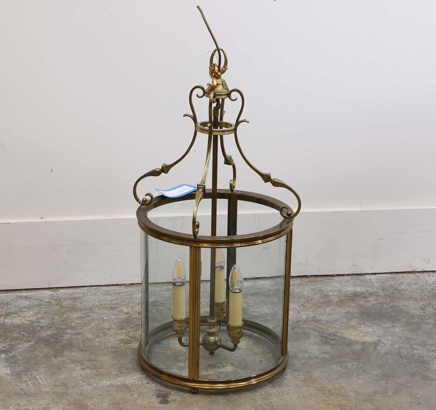 Lot 476 - A Regency style hall lantern