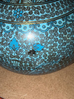 Lot 89 - A collection of Chinese cloisonne