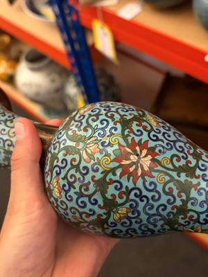 Lot 89 - A collection of Chinese cloisonne
