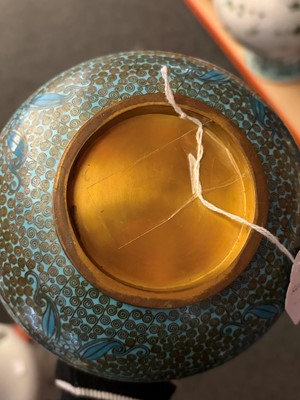 Lot 89 - A collection of Chinese cloisonne