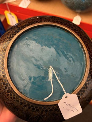Lot 89 - A collection of Chinese cloisonne