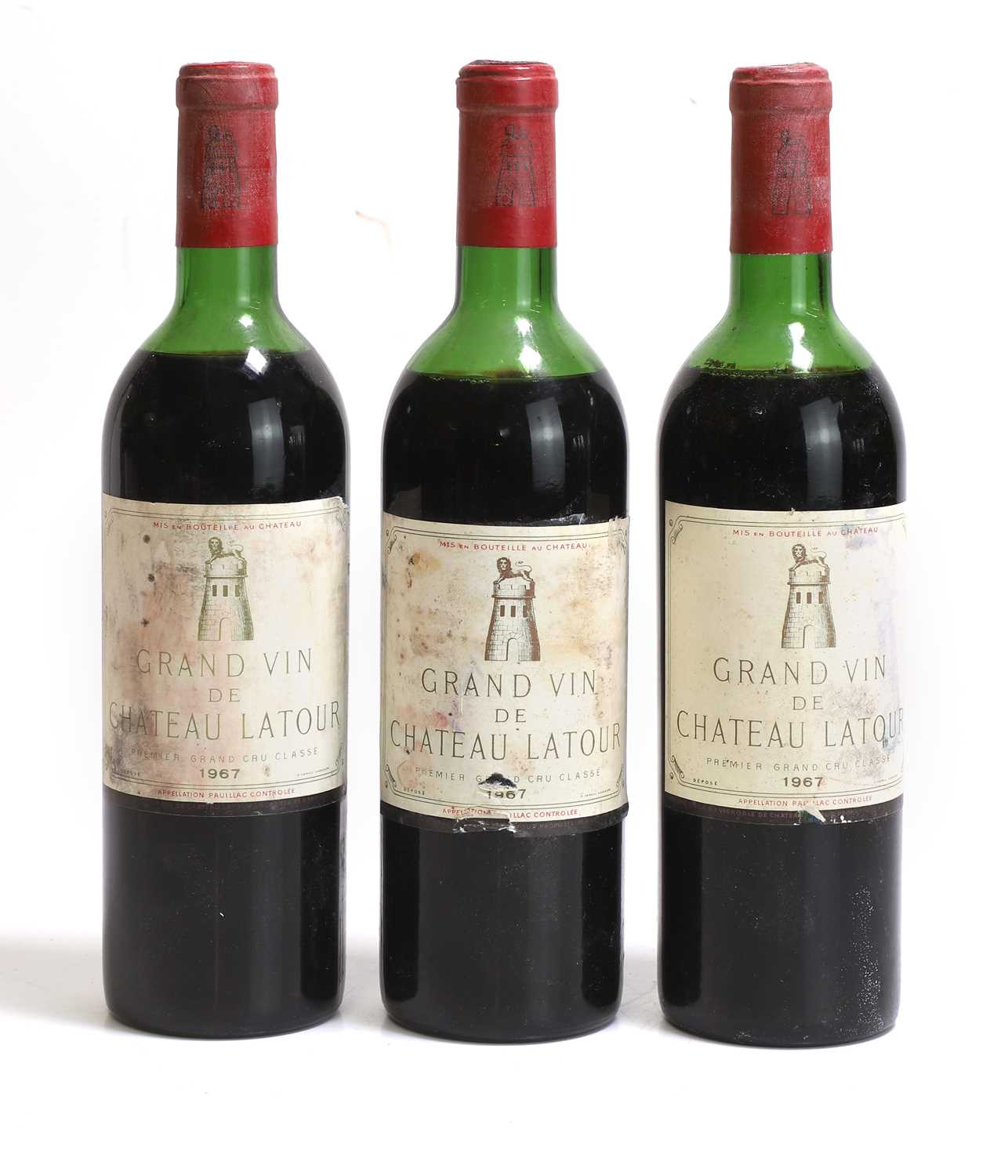 Lot 63 - Chateau Latour, Pauillac, 1967
