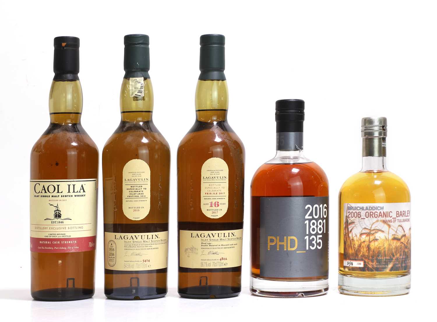 Lot 178 - A selection of Islay whiskies