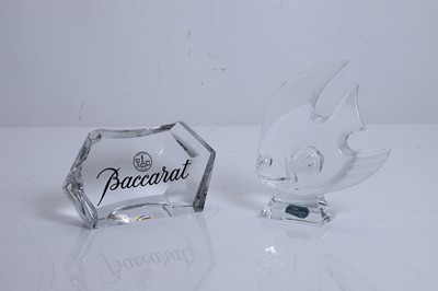 Lot 153 - A Daum glass clock