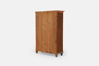 Lot 142 - A painted armoire