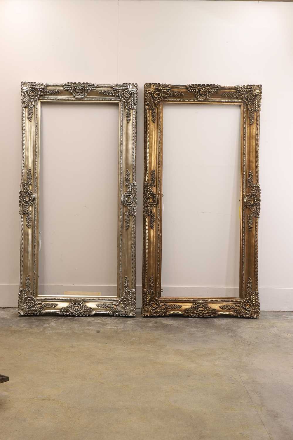 Lot 527 - two large frames