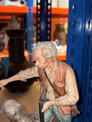 Lot 314 - Four Capodimonte figure groups