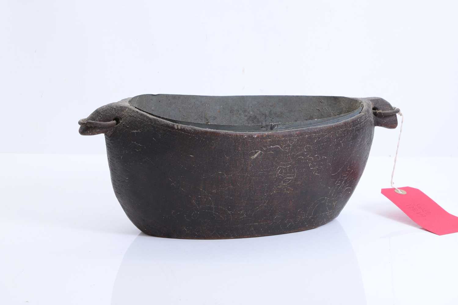 Lot 321 - A Scandinavian carved wood bowl