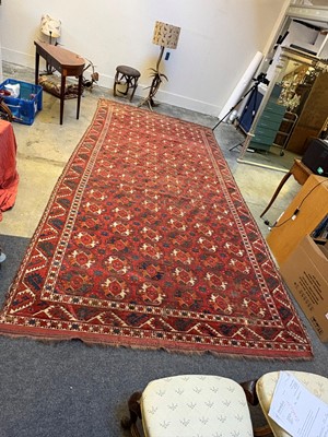 Lot 422 - A large Tekke type carpet