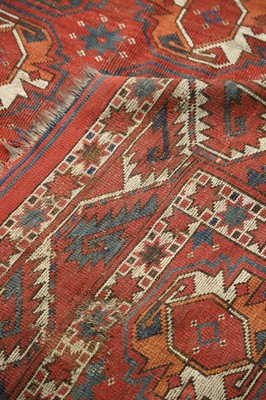 Lot 422 - A large Tekke type carpet