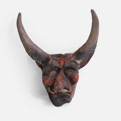Lot 35 - A Mexican Guanajuato Diablo mask