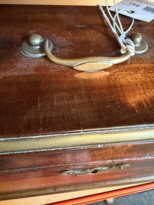 Lot 310 - A George II mahogany tea chest