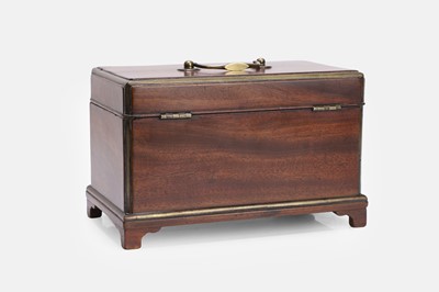 Lot 310 - A George II mahogany tea chest