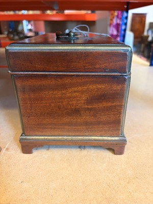 Lot 310 - A George II mahogany tea chest
