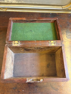 Lot 310 - A George II mahogany tea chest