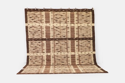 Lot 194 - A Scandinavian-style flat-weave wool carpet