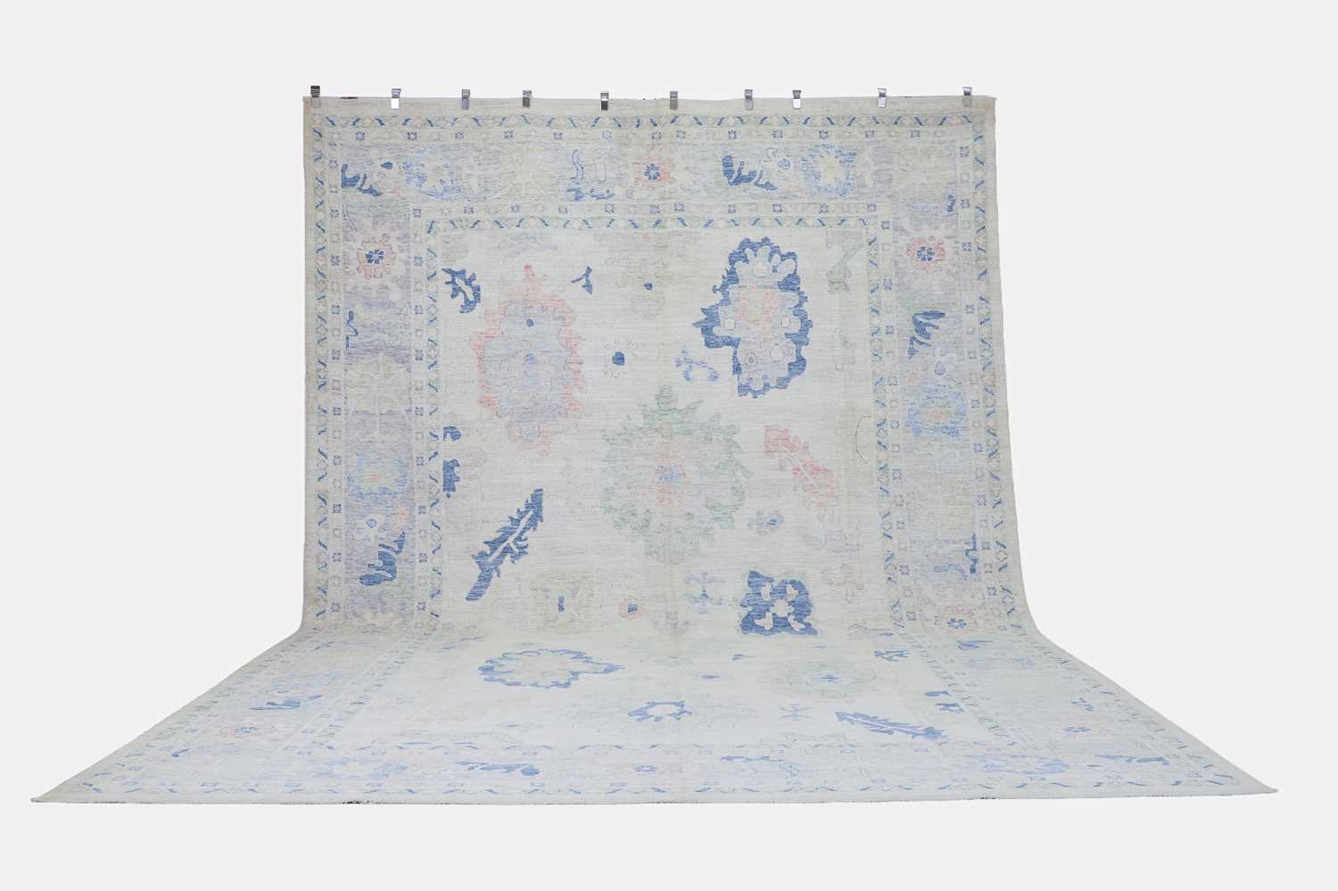 Lot 37 - An Oushak wool carpet