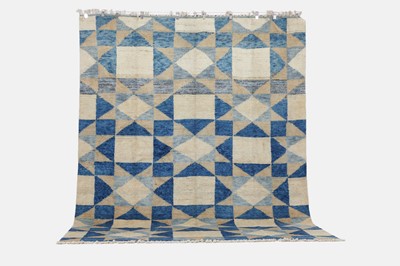 Lot 628 - A wool carpet of Scandinavian design