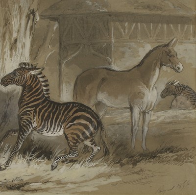 Lot 399 - Louis Vincent Fouquet (French, 1803-1869)