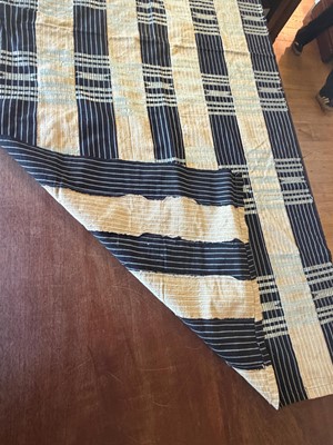 Lot 304 - Three Yoruba stripweave cloths
